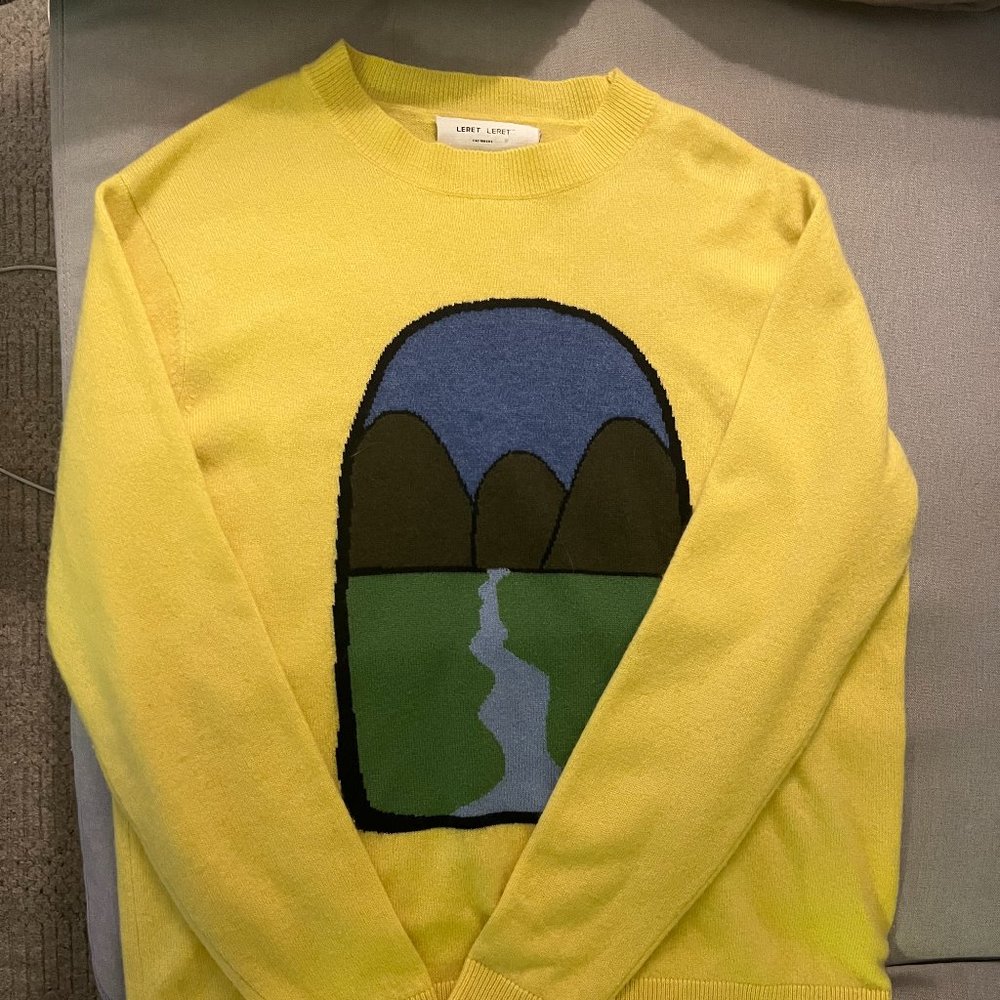 Leret Leret 100% Cashmere Sweater Size Small